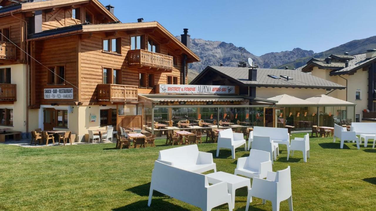 Alpino Lodge Bivio Livigno Extérieur photo